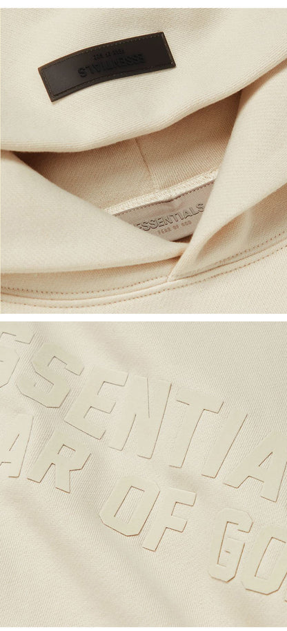 ESSENTIALS - Egg Shell Front Logo